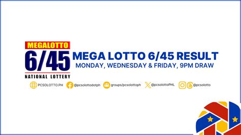 result philippines live draw|Mega Lotto 6/45 Results for August 28, 2024 .